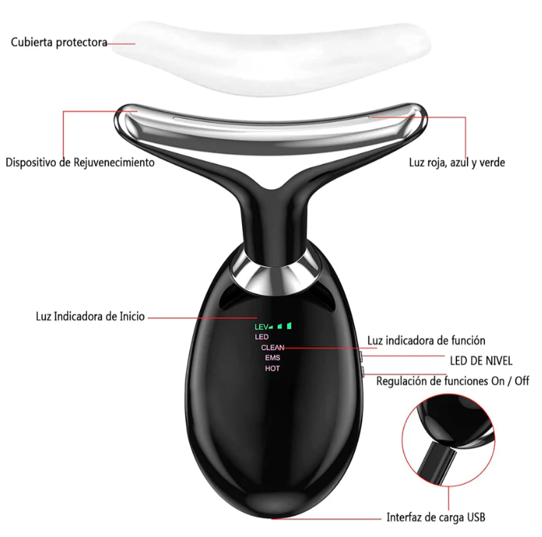 Masajeador Reductor De Papada