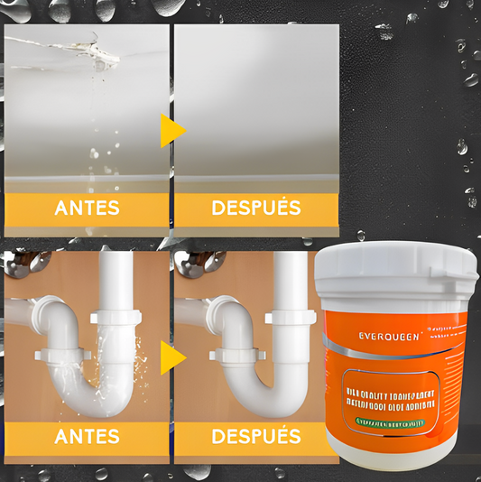 Galón Sellador Impermeable Transparente Everqueen. 1Kg.