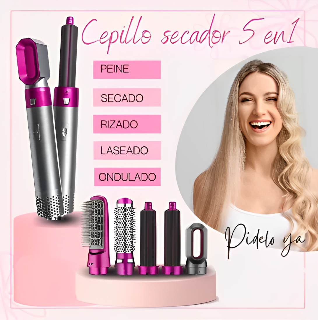 HAIR BRUSH PRO – Cepillo Secador Profesional 5 en 1