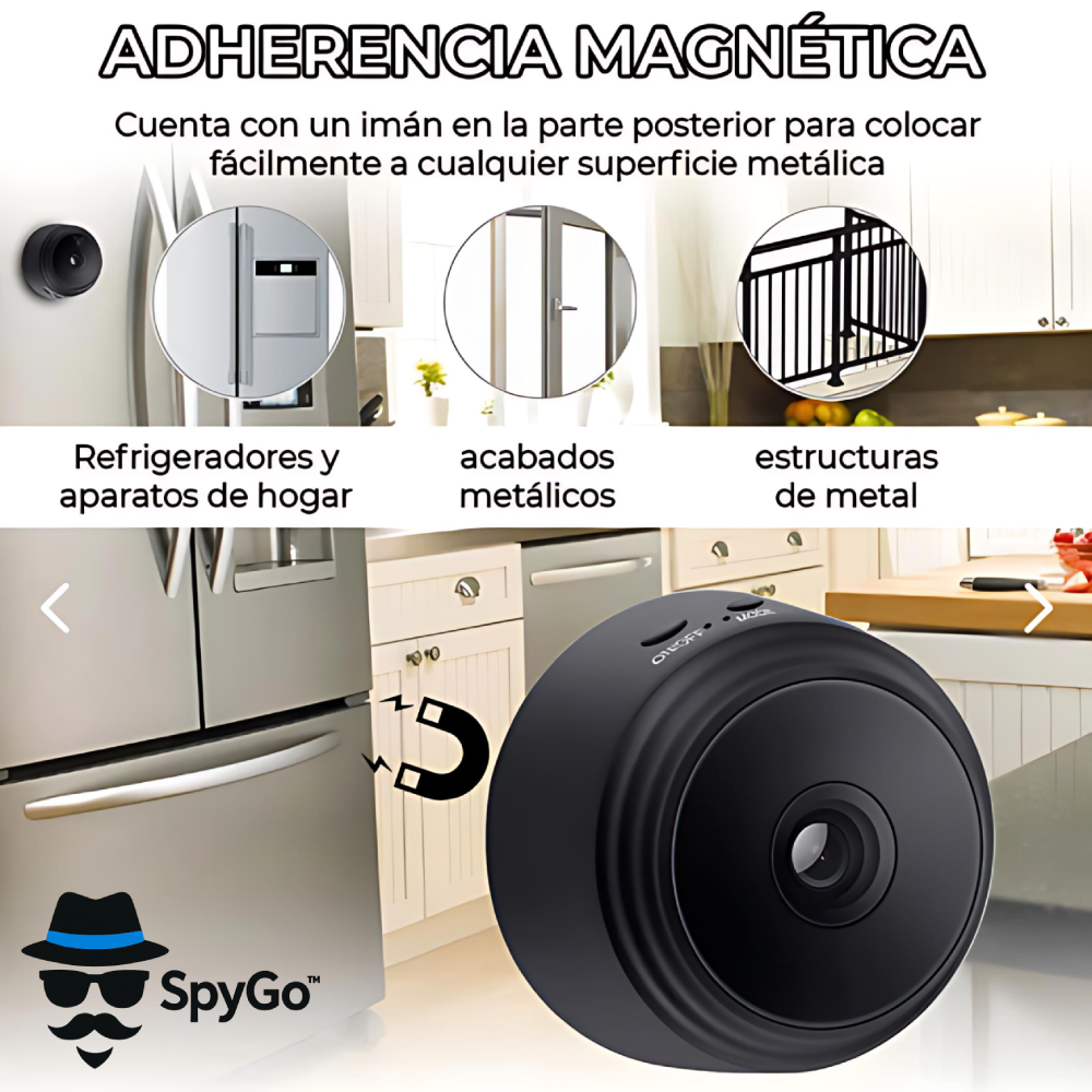 🕵️ Mini Cámara Espía A9 SpyGo™