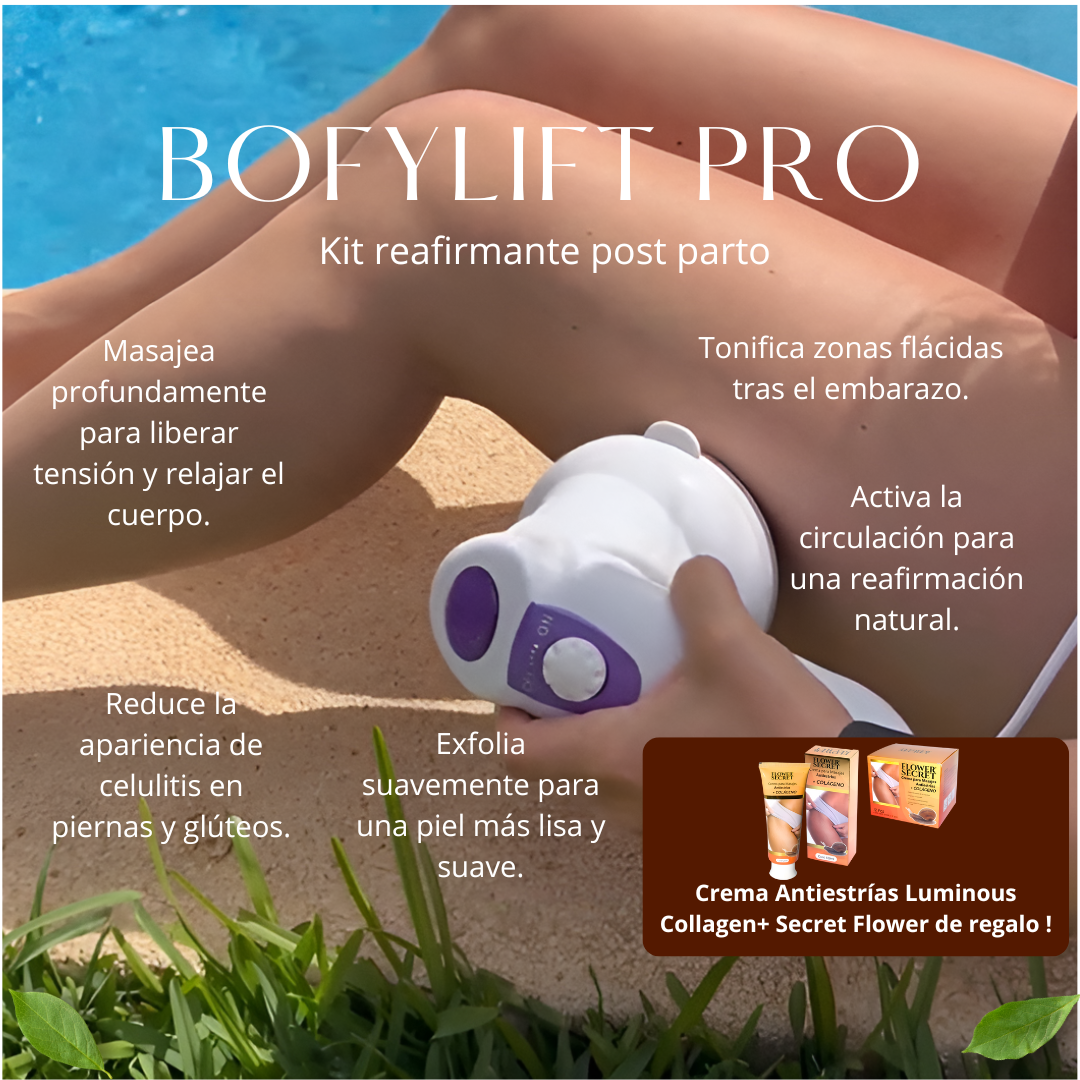 Kit Reafirmante Post-Parto BofyLift Pro + Crema anti estrías
