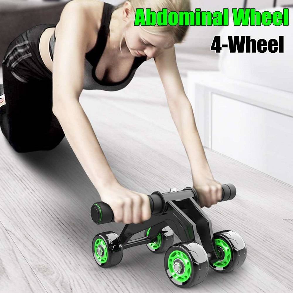 Roller Abdominal de 4 ruedas