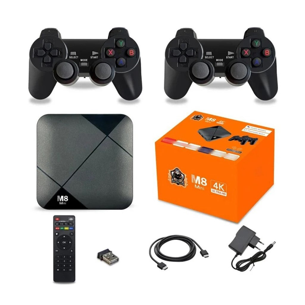 Consola Retro M8 4K con Tv Box