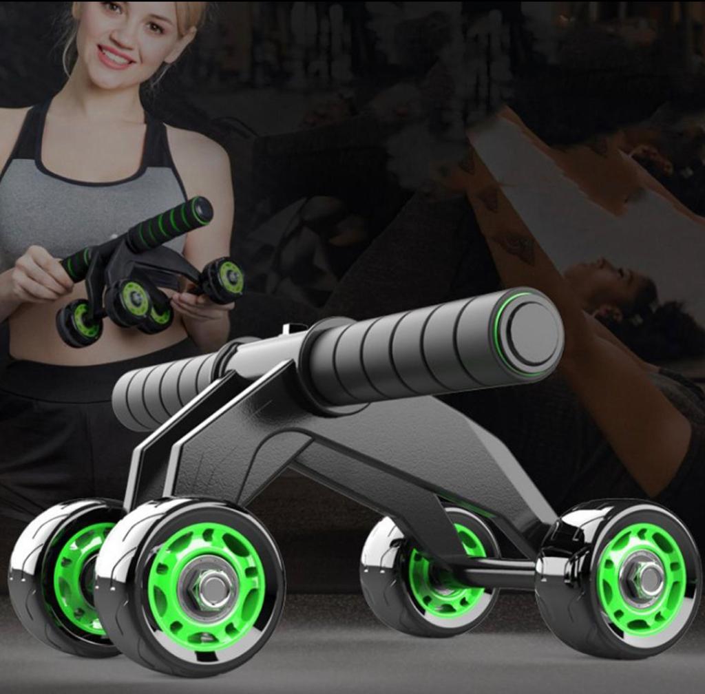 Roller Abdominal de 4 ruedas