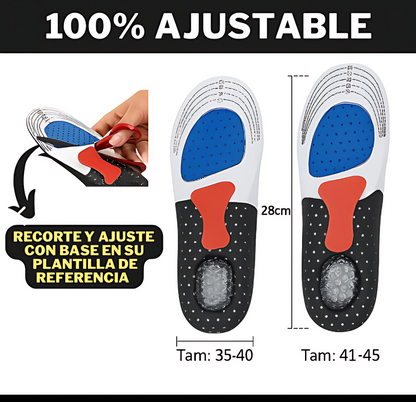 Plantar Pro – Plantillas de Gel Ortopédicas para Comodidad y Soporte