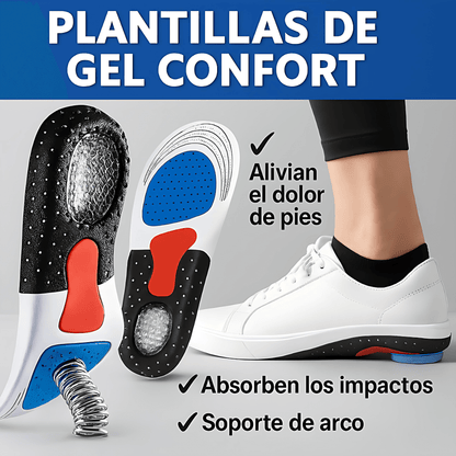 Plantar Pro – Plantillas de Gel Ortopédicas para Comodidad y Soporte